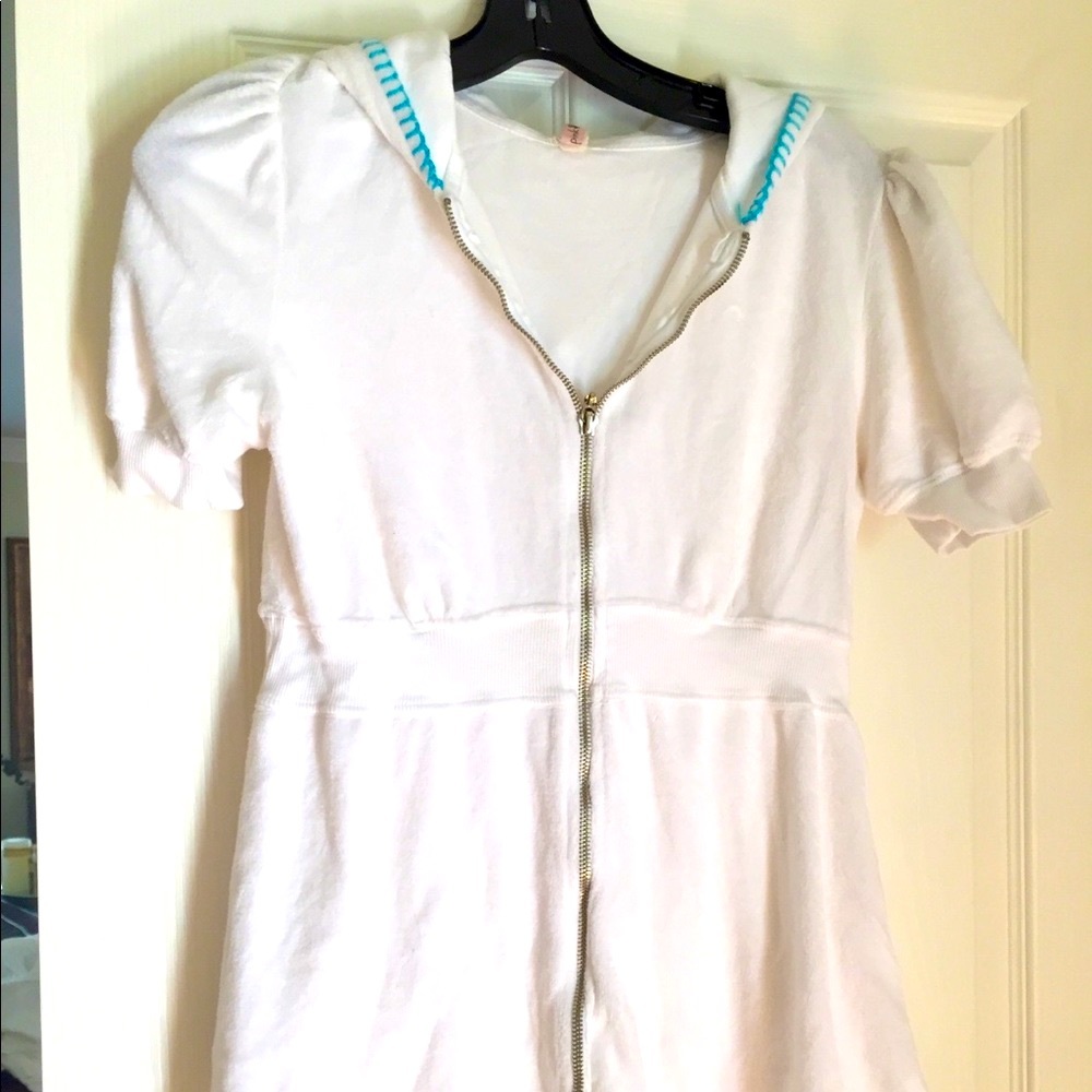 Hooded Swim Suit Cover-Up (Top)